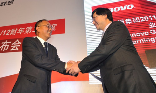 柳傳志和楊元慶，繼續聯想的奇蹟