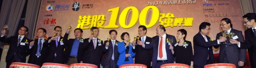 2013香港上市公司港股100強評選